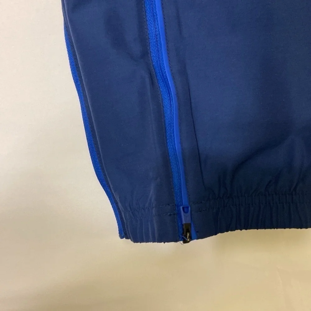 JORDAN MEN BLUE ELASTIC WAIST STANDARD FIT LONG TRACK PANT